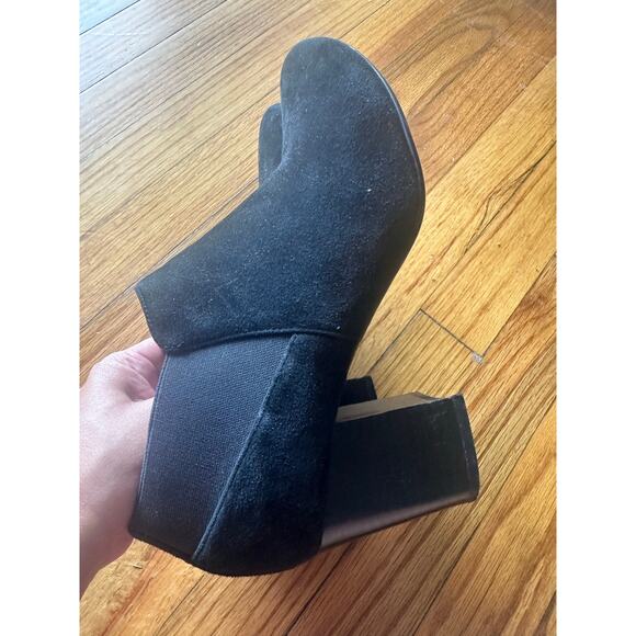 VANELI Suede Slip-On Ankle Booties — Comfort Chic, Women’s Size 9M - Picture 4 of 9